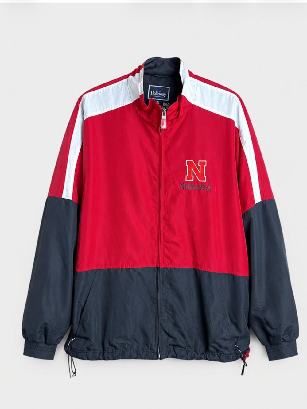 Vintage 1990's Nebraska State Windbreaker